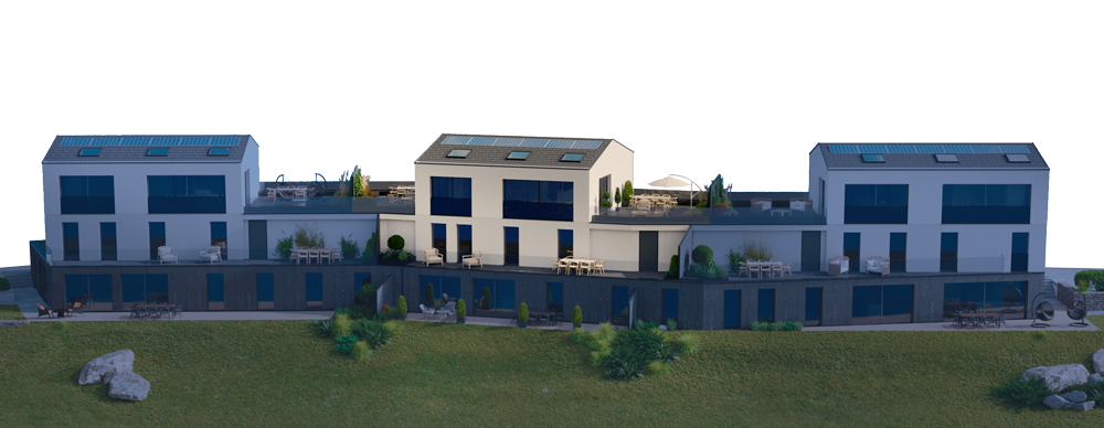 Duplex-Terrasse B - keyplan